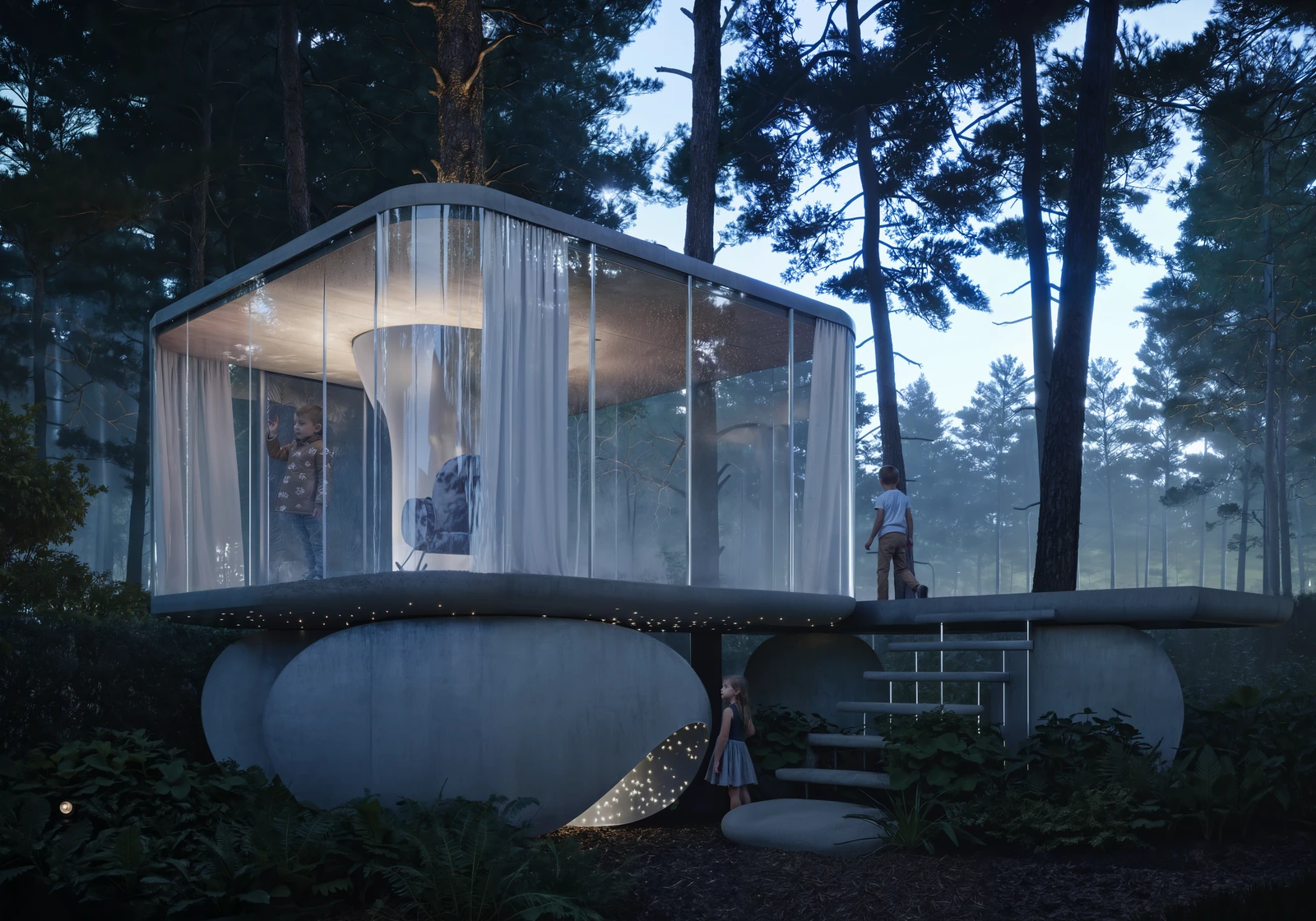 Pine Pavilion, кадр 2